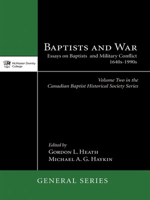 cover image of Baptists and War